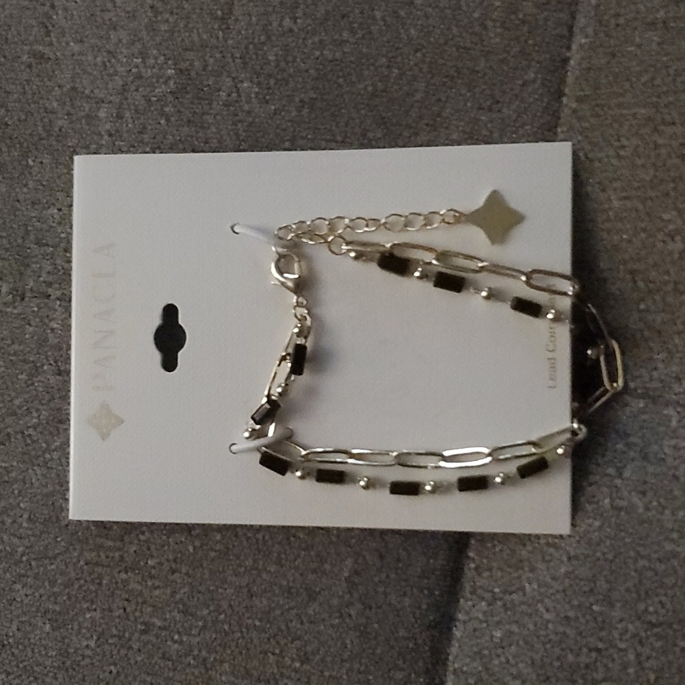 Black and gold bracelet